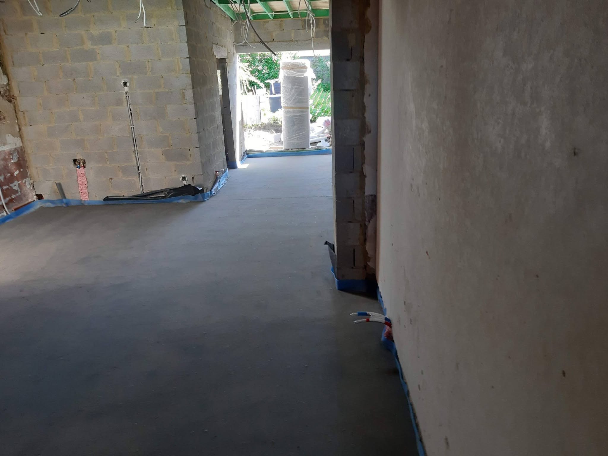 Dalle béton lisse